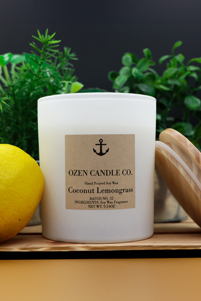 White Matte Candle